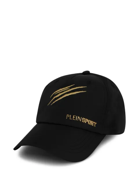 Plein Sport logo-plaque baseball cap Black SAFAMAC0793STE003N