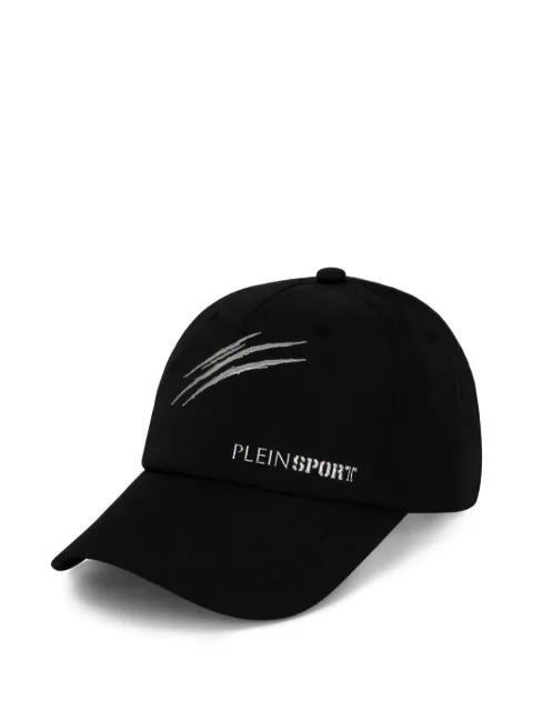 Plein Sport logo-lettering baseball cap Black SAFAMAC0793STE003N