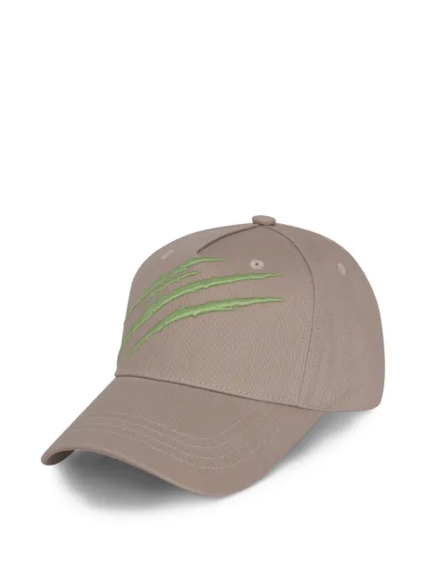 Plein Sport logo-embroidery baseball cap Neutrals SAFAMAC0792STE003N