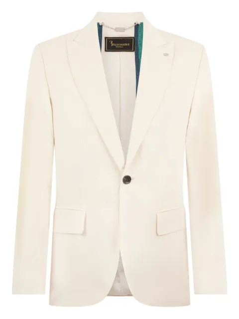 Billionaire corduroy single-breasted blazer Neutrals BAFCMRF2132BTE004N