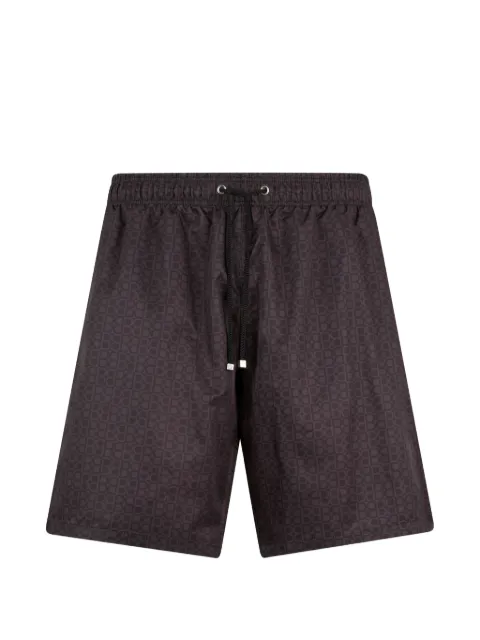 Billionaire monogram-pattern swim shorts Black BAFCMMX0210BTE004N