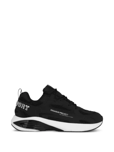 Plein Sport Pegasus Project panelled sneakers Black SAFSUSC0935STE003N