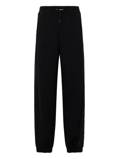 Philipp Plein logo-detail track pants Black SAFCWJT2202PTE003N