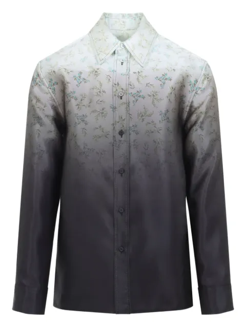 Jil Sander floral-print shirt Green J21DL0256J55089