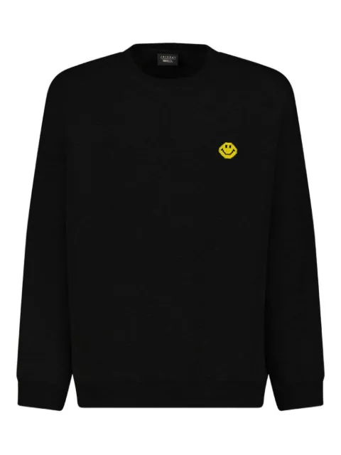 Joshua Sanders x Smiley® crew-neck sweatshirt Black JS35B1107