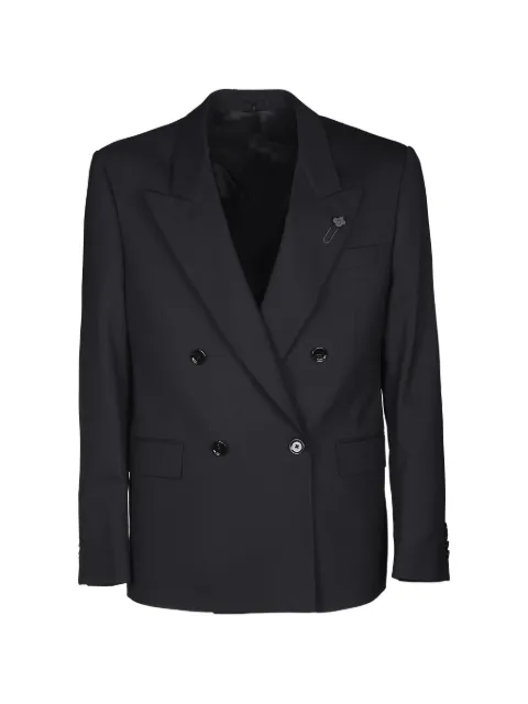 Lardini double-breasted blazer Black PA5810EPAE66302999