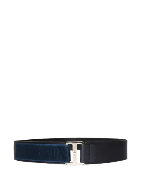 CHANEL Pre-Owned touch-strap fastening belt Black DPBT8902