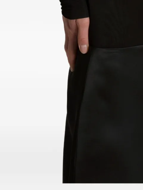 Alberta Ferretti A-line skirt Black AEF261M01050119