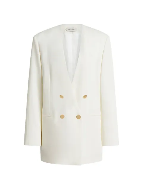 Alberta Ferretti double-breasted blazer White AEF261M05110128