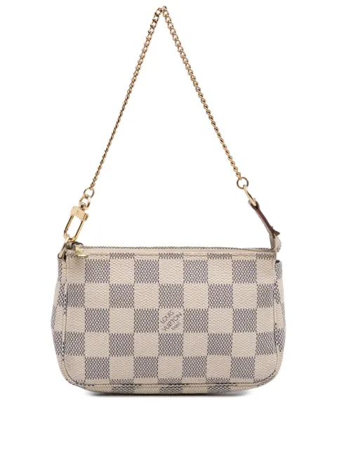 Louis Vuitton Pre-Owned 2007 Damier Azur Mini Pochette Accessoires handbag White QY3KEGD6QNAWVDNY