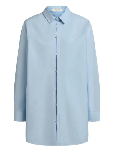 12 STOREEZ organic cotton shirt Blue 128813