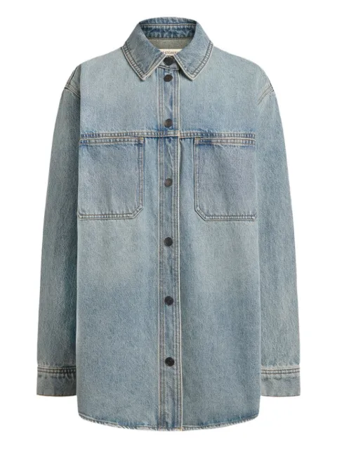 12 STOREEZ denim shirt Blue 129665