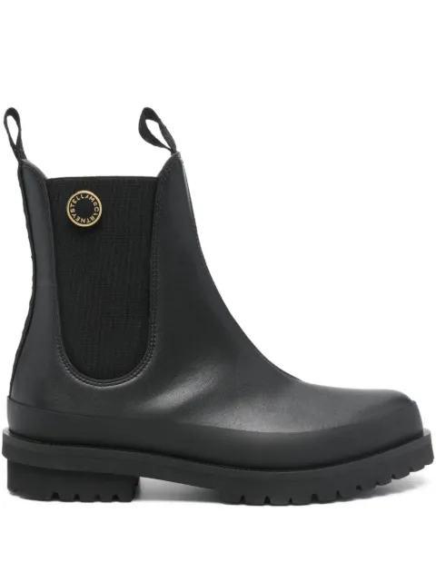 Stella McCartney pull-tab chelsea boots Black 810596E00256