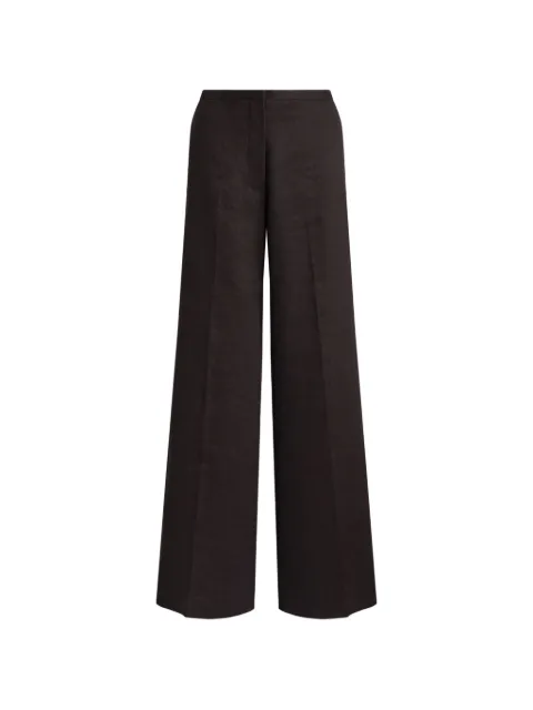 Alberta Ferretti wide-leg trousers Brown AEF261M03040139