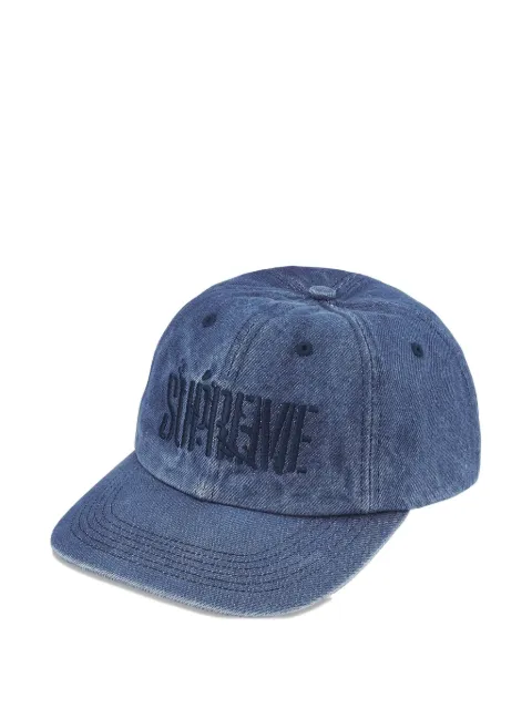 Supreme Splatter 6-Panel baseball cap Blue SU26157