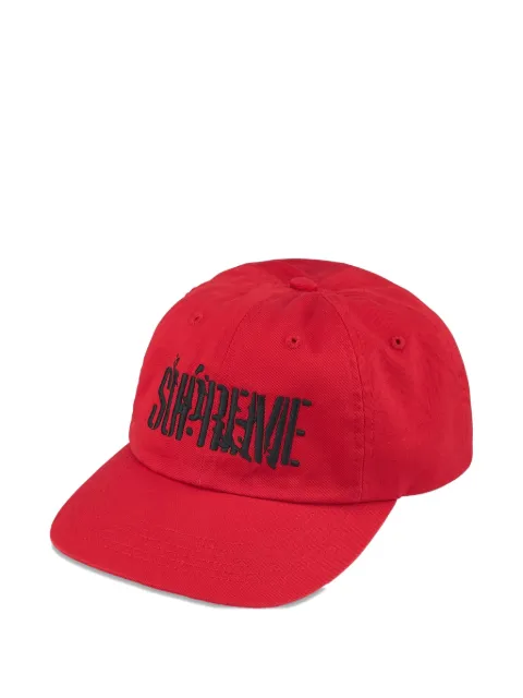 Supreme Splatter 6-Panel baseball cap Red SU26156