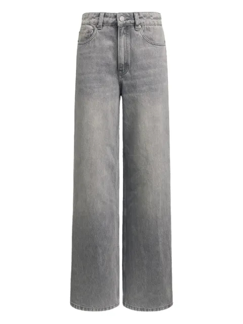 12 STOREEZ 415 wide-leg jeans Grey 131169