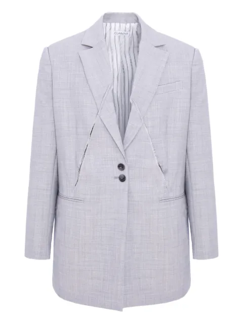 CuAnna BRAD buttoned blazer Grey BRADJACKET
