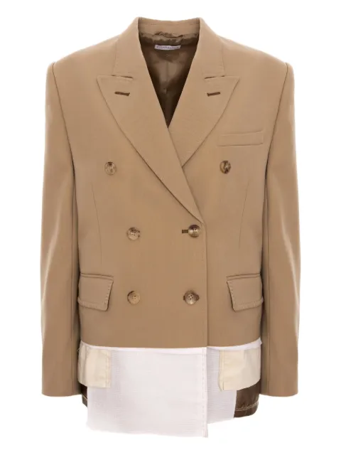 CuAnna Margie double-breasted jacket Neutrals MARGIEJACKET