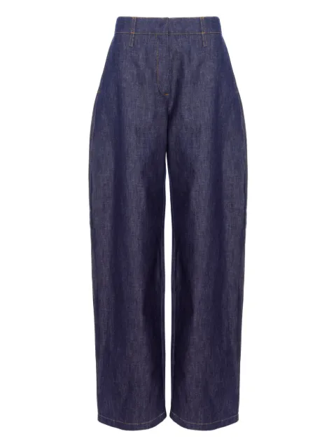 CuAnna seam-detail jeans Blue JEANSCUANNA
