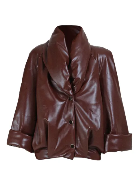 Rowen Rose button-fastening jacket Brown COATRR3570BROWN