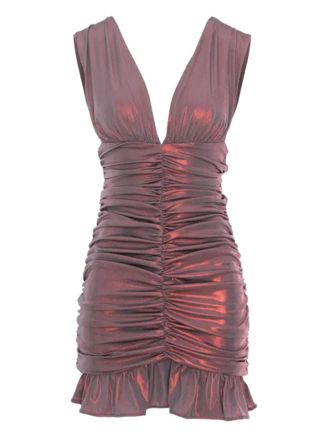 CuAnna AFRODITA ruched mini dress Purple AFRODITADRESS