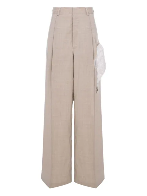 CuAnna TYRA pleated trousers Neutrals TYRAPANTS