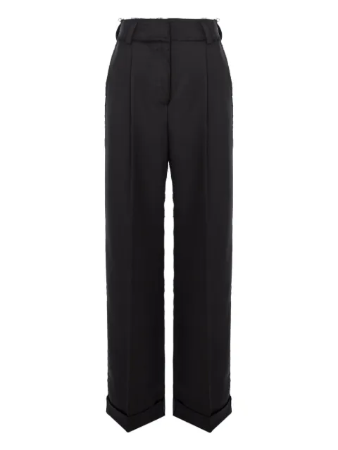 CuAnna HILDA frayed trousers Black HILDAPANTS