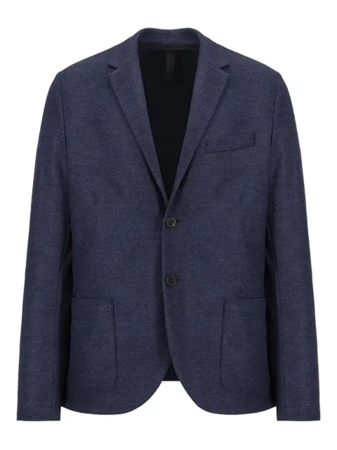 Harris Wharf London single-breasted wool blazer Blue CL8P22MVA