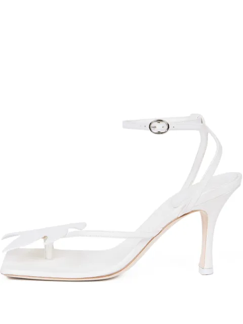 A.W.A.K.E. Mode 80mm Delta Palma pumps White SSPF25SH2WHITE