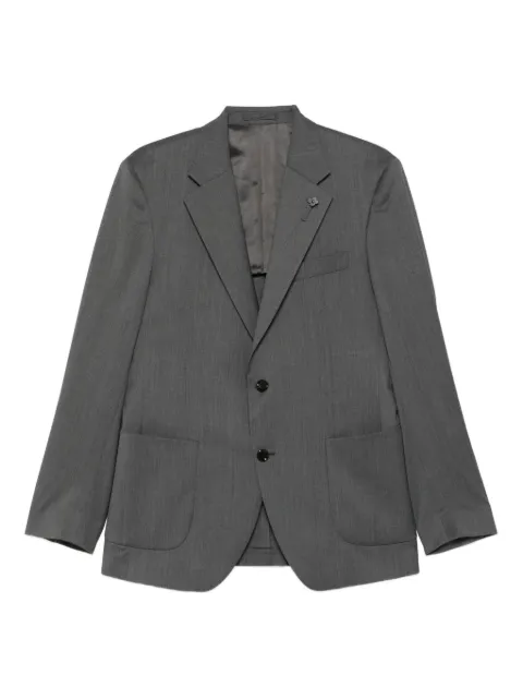 Lardini button-up blazer Grey AA5816ECN64414