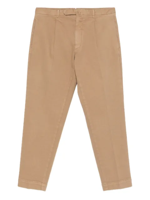 Dell'oglio pleated trousers Brown SCILLADCWE3872