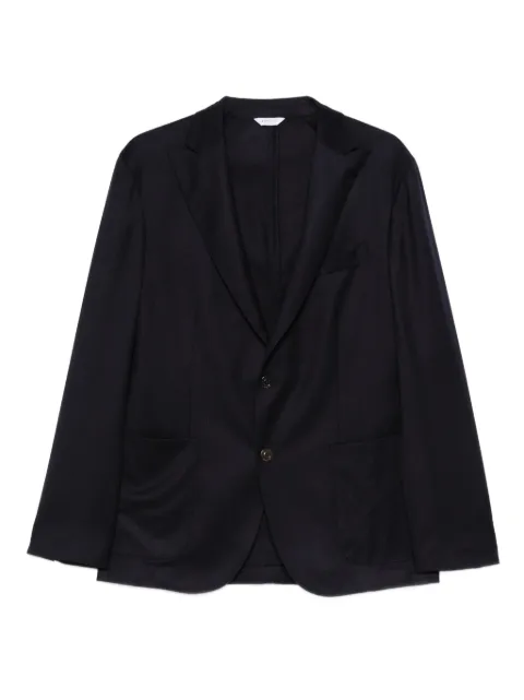 Boglioli single-breasted blazer Blue N6302EFB3113