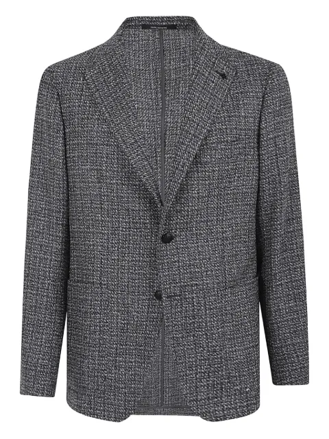 Tagliatore buttoned woven jacket Grey 1SMC22K440022