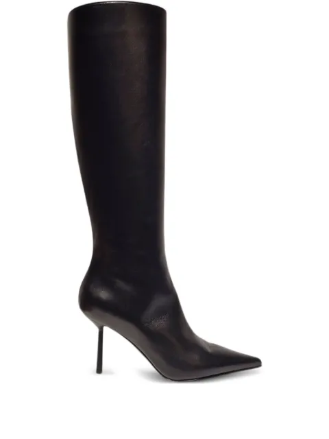 Le Silla 120mm Bella pointed-toe boots Black 4255C080BXPPNEM