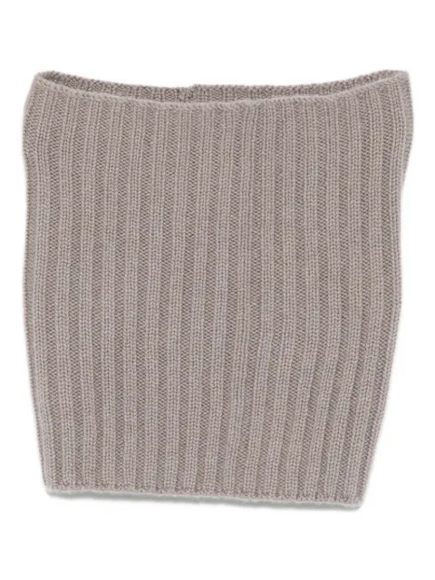 Dell'oglio ribbed scarf Neutrals 168CCASHMERE
