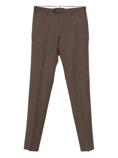 Incotex stretch-wool trousers Brown 1T003510175