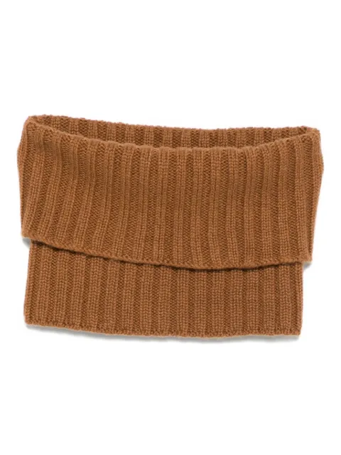 Dell'oglio ribbed scarf Brown 168CCASHMERE
