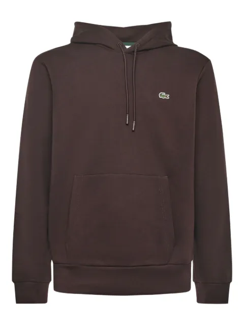 Lacoste drawstring hoodie Brown SH9623