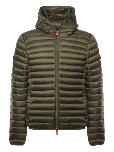 Save The Duck hooded zip jacket Green D30650MSTOP2150012
