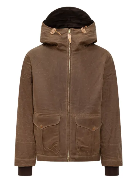Ceccarelli hooded jacket Brown 7066WX