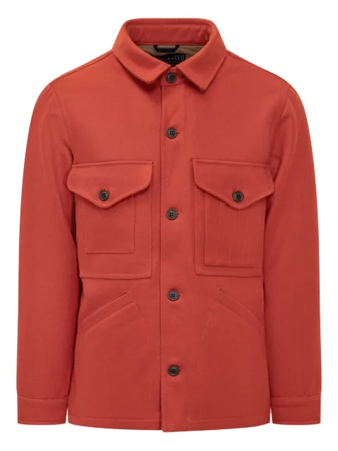 Ceccarelli front-pockets jacket Orange 7079QR