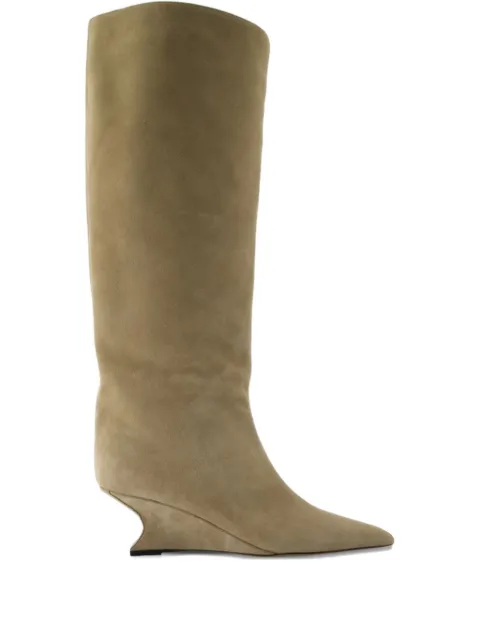 Paris Texas 50mm Nina pointed-toe boots Neutrals PX1702XV003