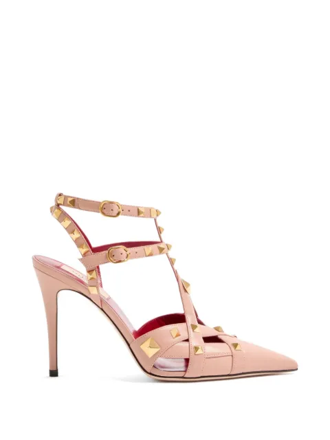 Valentino Garavani Studdy kidskin pumps 100mm Pink WS0NW0JYW