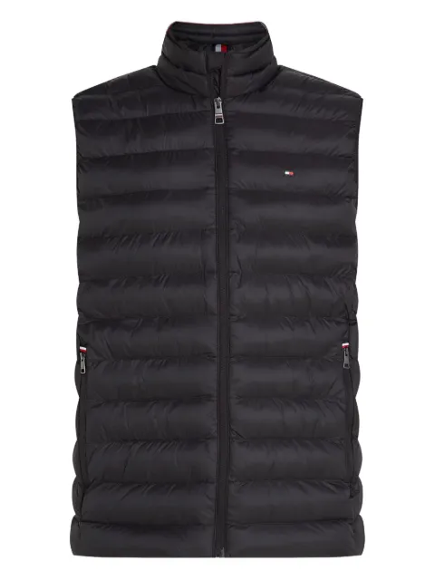 Tommy Hilfiger zip-up padded gilet Black MW0MW39989BDS