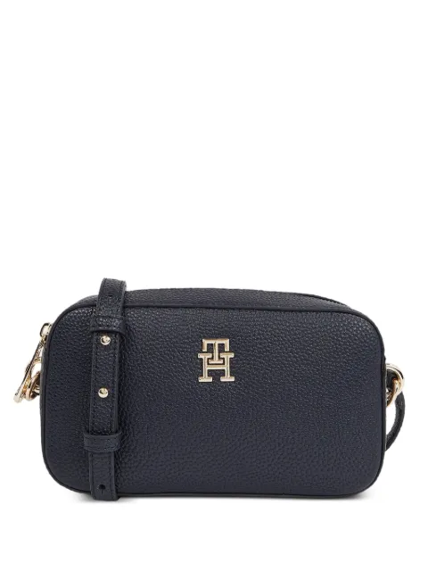 Tommy Hilfiger logo-plaque crossbody bag Blue AW0AW15179DW6