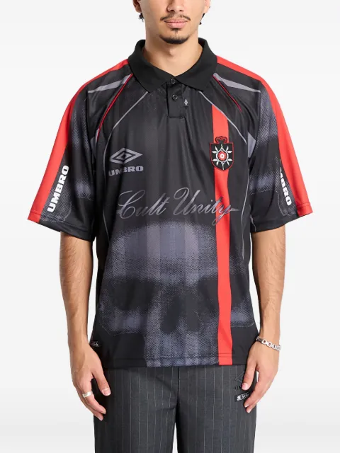 UMBRO graphic polo shirt Black UBMW0402FA251BLK0042