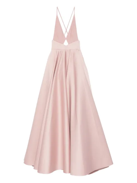 Solace London Avallon maxi dress Pink OS46045OYSTER