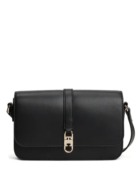 Tommy Hilfiger logo-plaque shoulder bag Black AW0AW17723BDS