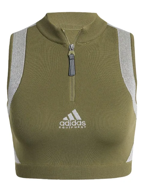 adidas EQT BRA zip top Green JX1596